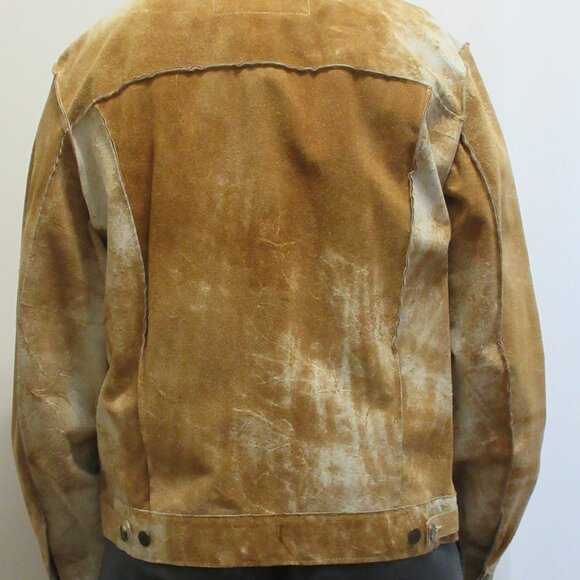 Report Collection Suede Leather Jacket - Picture 5 of 7